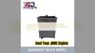 Запасные части для радиатора Premium Hino J08C 16090 6040