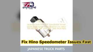 Замена датчика спидометра Hino 700 500 S8319 01440