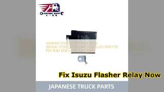 Руководство по замене реле мигалки Isuzu 066500 3720