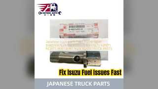 Клапан подающего насоса Isuzu 4HK1 6HK1 8980749550 починка