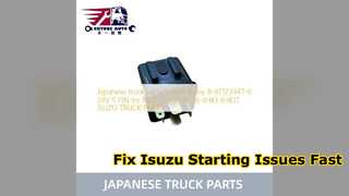 Реле стартера Isuzu NQR 8971739470 Решение для ремонта