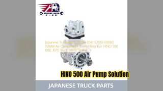Замена насоса воздушного компрессора HINO 500 J08E 29100 3041
