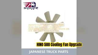 Лопасть охлаждающего вентилятора HINO 500 16306 1942 г. Надежные детали