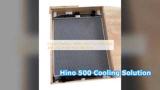 Запасные части медного радиатора HINO 500 J08E