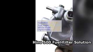 Топливный фильтр Hino 500 в сборе 23300 E0022 высшего качества
