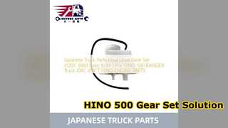 Комплект шестерен главной передачи HINO 500 41201 3860 8 39