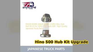 Комплект крепежа для ступицы колеса грузовика Hino 500 высшего качества