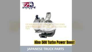 Замена турбокомпрессора Hino 500 J08E GTC4082KLNV