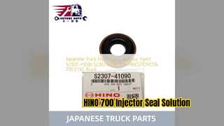 Замена уплотнения форсунки S230741090 HINO 700 E13C