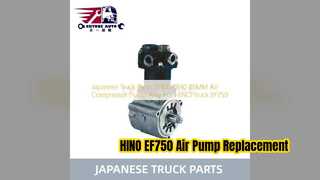 Замена насоса воздушного компрессора HINO EF750 29100 1840