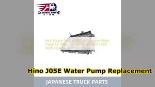 Hino 300 500 J05E Водяной насос 16100 E0373 Замена
