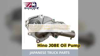 Модернизация масляного насоса Hino J08E