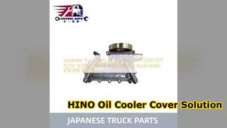 Крышка масляного радиатора HINO W04D W06D 15701 1171 надежные детали