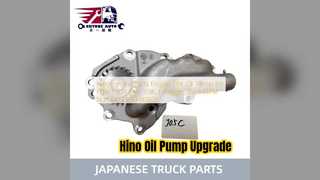 Модернизация масляного насоса Hino J08C