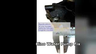 Водяной насос Hino 500 J08E S1610 03971