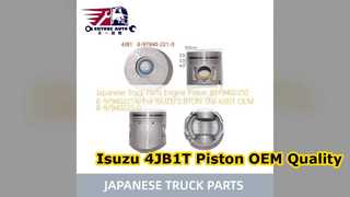 Поршень двигателя Isuzu 4JB1T 8979402210 высшего качества