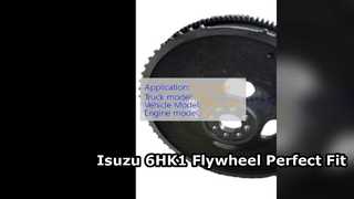 Isuzu 6HK1 Маховик в сборе 8980563550 Часть тяжелого грузовика