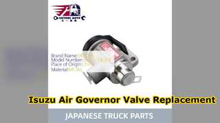Замена клапана регулятора воздуха тележки Isuzu 1483500930