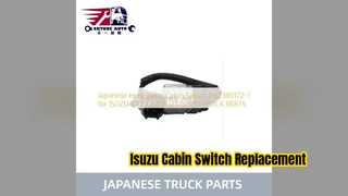 Запасная часть переключателя кабины грузовика Isuzu 1823801721