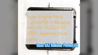 Решение для деталей двигателя в сборе радиатора Isuzu CXZ 0PE