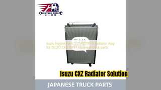 Детали двигателя в сборе радиатора Isuzu CXZ 0PE