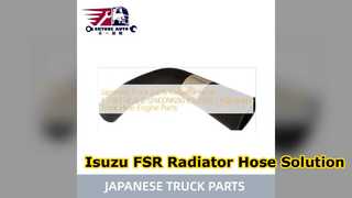 Замена шланга 1214374500 радиатора Isuzu FSR прочная