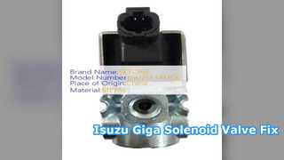 Замена магнитного электромагнитного клапана Isuzu Giga 1825638712