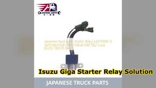 Реле стартера Isuzu Giga 1811710870 надежные части тележки