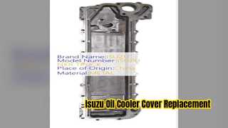 Замена крышки масляного радиатора Isuzu FTR FVR 8943923280