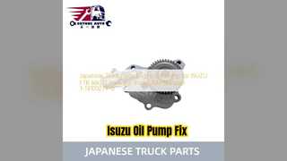 Модернизация масляного насоса Isuzu FTR 6BG1T