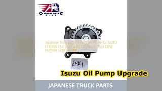 Масляный насос Isuzu FTR FVR L210 0029M