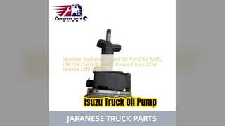 Масляный насос ISUZU FTR FVR 6HK1 L210 0029M