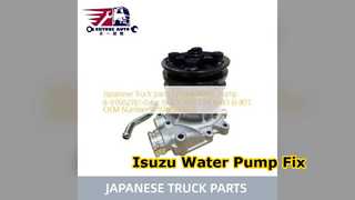 Ремонт двигателя водяной помпы Isuzu FVR FTR 8976027810