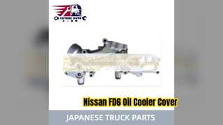 Крышка масляного радиатора Nissan UD FD6 21302 Z9002 Замена