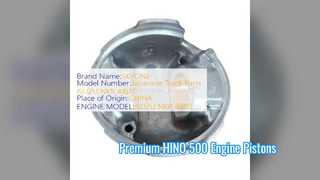 Поршень двигателя S130A E0010 HINO 500 J05E J08E высокого качества