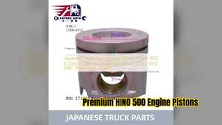 Поршень двигателя HINO 500 13306 1012, высококачественные детали