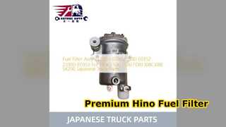 Замена топливного фильтра Hino 500 23300 E0020