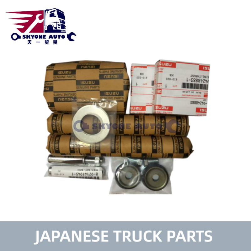 Комплект шкворня для японских грузовиков King Pin Kit 5-87830978-0 5-87832219-0 5878309780 для ISUZU NPR NKR 600P ELF 4HF1 Грузовик ЗАПЧАСТИ ДЛЯ ГРУЗОВИКОВ ISUZU
